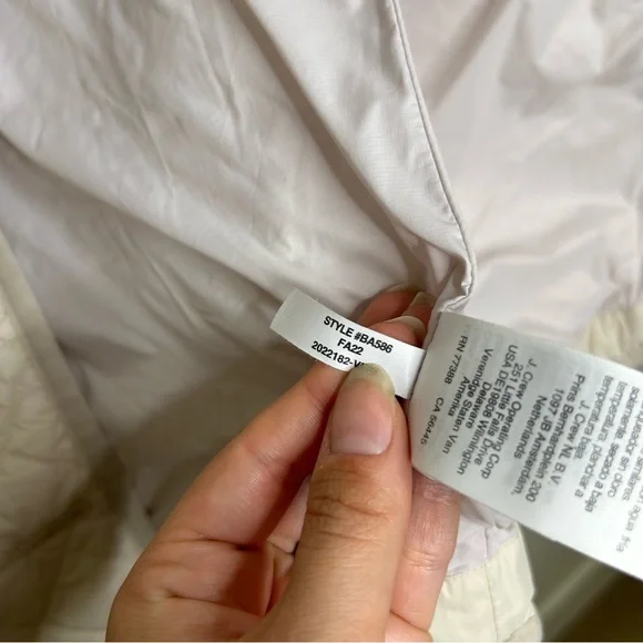 J. Crew Cream Quilted Jacket - Picture 13 of 13